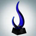 Art Glass The Blue Jay Award